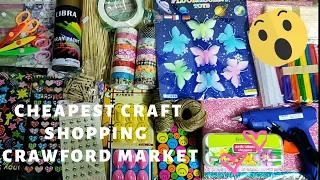 Cheapest Place To Buy Craft Supplies In Mumbai 2019|Crawford Market|Priyanka Mehra