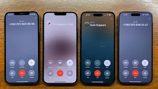 iPhone 12 Pro Max vs 13 Pro Max vs 14 Pro Max vs 15 Pro Max Incoming Calls