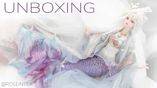 BJD Angell Studio (ASDOLL) Lesser Snow [Mermaid] Unboxing / Box Opening