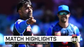 Adelaide Strikers hand Perth Scorchers wooden spoon | KFC BBL|08