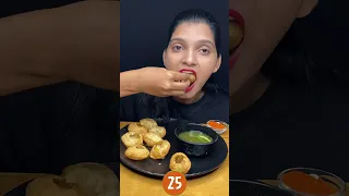 10 पानीपुरी IN 30 SECOND🔥🫰PANIPURI EATING CHALLENGE #youtubeshorts #ytshorts #viral #shorts