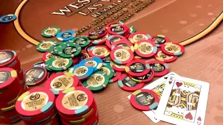 Crushing From The Start!! You Won't Believe The Very First Hand!! Poker Vlog Ep 52