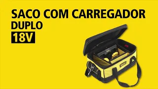 Saco com Carregador Duplo 18V I STANLEY| |Ferramentas.pt