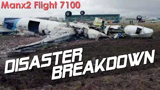 How Did This Plane Flip Over on Landing? (Manx2 Flight 7100) - DISASTER BREAKDOWN