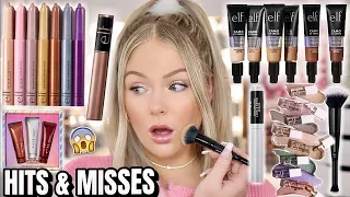 NEW ELF MAKEUP TESTED | NEW ELF CAMO CC CREAM (& MORE!) FIRST IMPRESSIONS + WEAR TEST