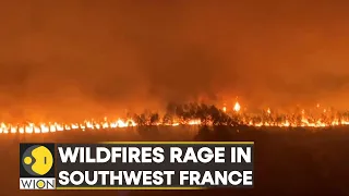 Wildfires rage in France, thousands evacuated from homes | WION Climate Tracker | WION