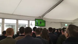 Watching Tiger Roll getting beat by Delta Work in the members tent at Cheltenham festival 2022