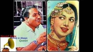 RAFI & SURAIYA-Film-NAACH-{1949}~Ae Ishq Hamein Barbaad Na Kar-[ H Q 78 RPM Sound ]