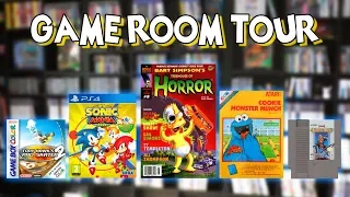 Game Room Tour 2019 - Square Eyed Jak