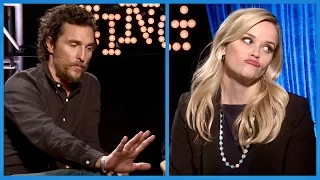 Reese Witherspoon Priceless Reaction Being Busted in Lying To Matthew McConaughey