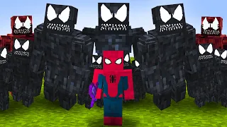 Meus amigos me prenderam então eu virei o Homem Aranha No Way Home e fiz VIngança no minecraft