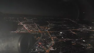 KLM Boeing 747-400 COMBI ✈ Stunning Night Departure From Chicago O'Hare