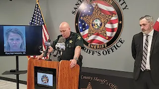 Santa Rosa County Florida Sheriff Bob Johnson Press Conference. March 27, 2023.