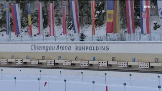 Biathlon World Cup 21-22, Race 17, Ruhpolding, Pursuit, Men (Norwegian commentary)