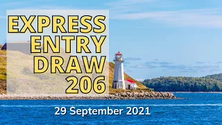Express Entry Draw # 206 | 29 September 2021 | Immigration Buzz By Adnan & Shariq
