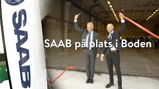 Saab Dynamics i Boden invigt