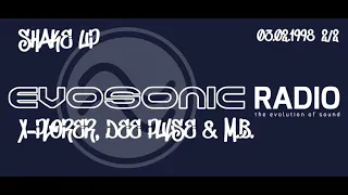 X-Plorer, Dee Pulse & M.B. - Shake Up @ Evosonic Radio 03.02.1998 Side A