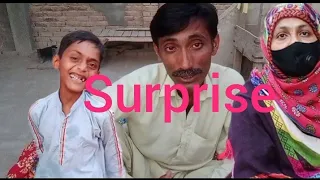 bahut bada surprise || Talha ka papa a Gaya || happy family