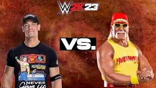 WWE 2K23 | JOHN CENA vs. HULK HOGAN '02 - THE DREAM MATCH THAT NEVER WAS.