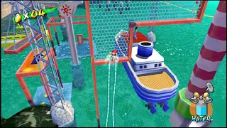 Super Mario Sunshine - Ricco Harbor: Episode 3: The Caged Shine Sprite