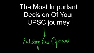 How to choose your Optional Subject for UPSC CSE?