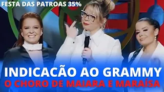 😭EM LÁGRIMAS MAIARA E MARAÍSA FALAM DE MARÍLIA MENDONÇA SOBRE O GRAMMY 2022