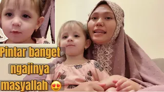 ANAK BULE PINTAR NGAJI 😍 MASYALLAH, CLARISSA UDAH GEDE 🥰