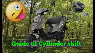 Guide til at skifte cylinder på en PGO hot 50