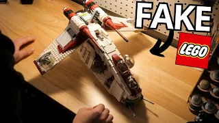 FAKE LEGO Star Wars Republic Gunship! (Is it Better?)