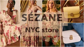 SÉZANE NYC STORE | What did I get? | Sezane Haul Spring collection 2023