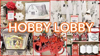 HOBBY LOBBY SHOP WITH ME CHRISTMAS DECOR 2022 50% OFF!