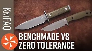 KnifeCenter FAQ #132: ZT vs Benchmade Fixed Blades