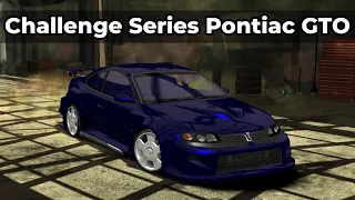 NFS Most Wanted | Pontiac GTO ( Challenge Series )