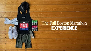 The Full BOSTON MARATHON Experience [Travel, Expo, Shakeout, Race]