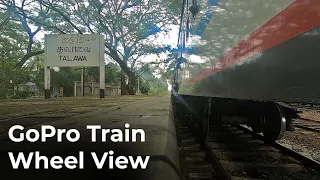 GoPro Train Wheel View in Sri Lanka Railways