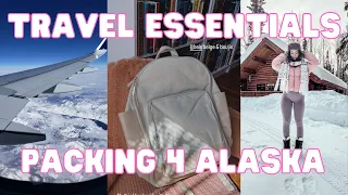 Travel Essentials! Pack With Me For Alaska