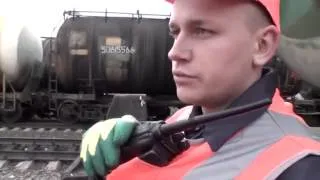 "Сокращенное опробывание тормозов в грузовых поездах при смене локбригад"учебный фильм)