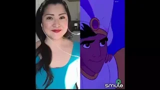 A Whole New World (Disney) - Smule Duet with Aladdin + Gina Rye