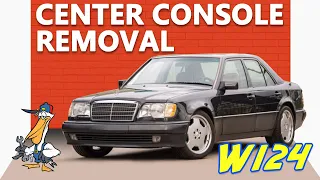 Mercedes-Benz W124 E-Class Center Console Removal