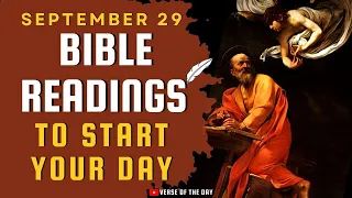 Mass Bible Readings September 29, 2022 | Bible Verses Today | Daily Gospel Today