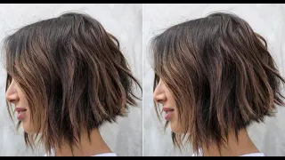 Perfect Layered bob haircut & hairstyles for 2021