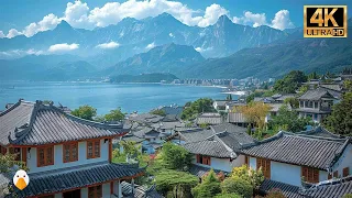 Shuanglang Town, Dali, Yunnan🇨🇳 Beautiful Erhai Lakeside Town (4K UHD)