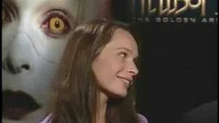 LUKE GOSS, ANNA WALTON "HELLBOY 2" INTERVIEWS!!!