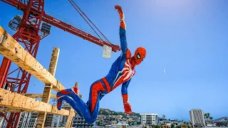 GTA 5 Spiderman Epic Ragdolls Compilation ep.1 Euphoria Physics Fails, Funny Moments