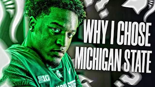 The truth!! WHY DID I COMMIT TO MICHIGAN STATE UNIVERSITY?!!