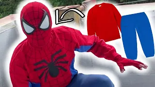 HOW I TURNED SWEATS INTO A SPIDER-MAN COSPLAY