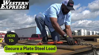 How to Secure a Plate Steel Load