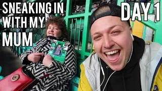 SCOTLAND WITH NO MONEY WITH MY MUM - DAY 1