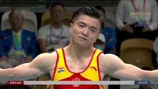 辽宁刘洋获得全运会男子吊环金牌 | Olympic gold medalist Liu Yang won  men's ring gold medal in China National Games