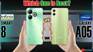 WOWWW AMAZING 😲😲 🔥 DECODING THE SUPERIORITY! INFINIX SMART 8 VS SAMSUNG GALAXY A05